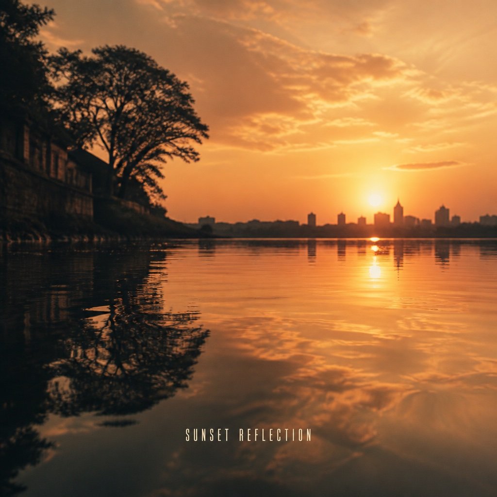 Sunset Reflection cover
