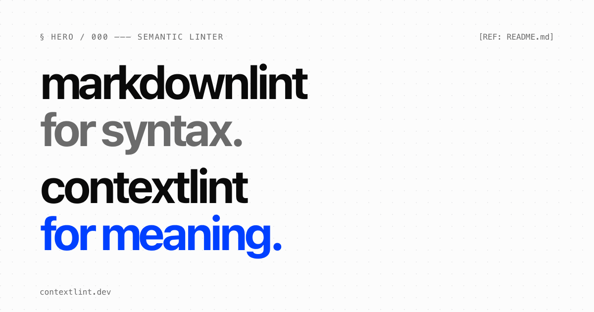 contextlint OG image